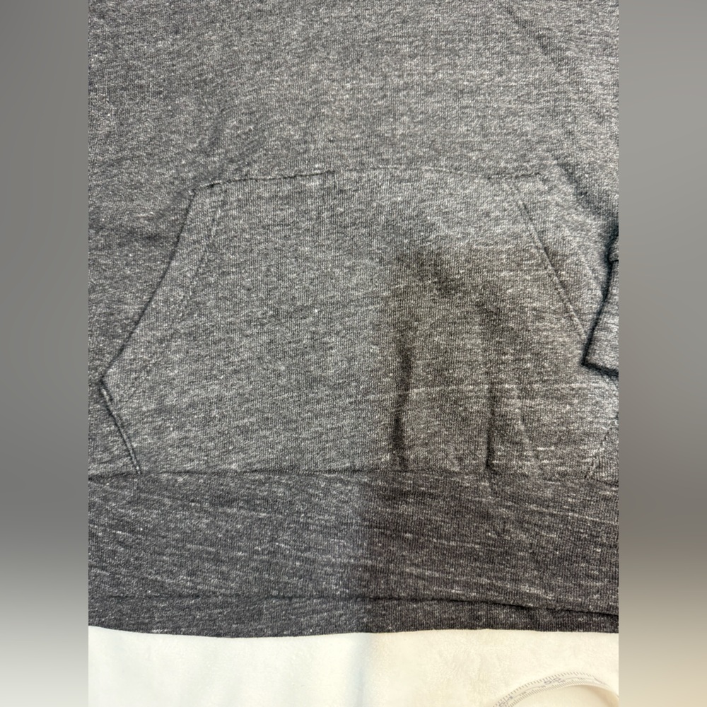 Alternative Apparel Fleece Hoodie Women Eco-Fleece Sweatshirt Grey New Medium - Picture 4 of 6